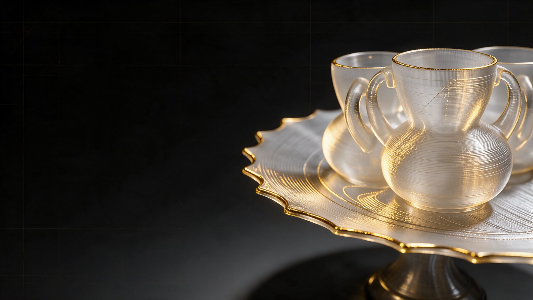 Candelero de plato tipo "Diamante", MARQ Dénia